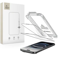 Tech-Protect Quick Set+ 2-jų rinkinys grūdintas stiklas iPhone 17 Air - juodas