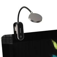 Baseus mini LED lempa su spaustuku pilka (DGRAD-0G)