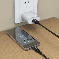 Dudao L3ST USB-A - USB-C 5A 1.2m pintas kabelis - juodas