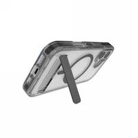 ZAGG Santa Cruz Snap KS MagSafe Dėklas with Stand iPhone 17 - Clear and Juodas