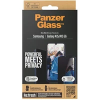 PanzerGlass itin platus privatumo apsauginis stiklas su pozicionieriumi Samsung Galaxy A15 / A15 5G