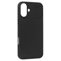 Tel Protect Carbon Elite dėklas telefonui Iphone 16 Plus juodas
