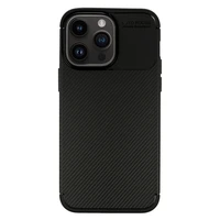 Vennus Carbon Elite dėklas telefonui Iphone 14 Pro Max juodas
