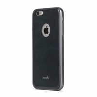 Moshi iGlaze Napa - dėklas iPhone 6s Plus / iPhone 6 Plus (Midnight mėlynas)