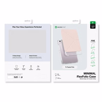 "AmazingThing" minimalus dėklas "iPad Air M3" 11" - rožinis