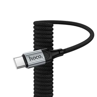 Kabelis USB C į USB C Hoco PD 60W 1,5 m X121 juodas
