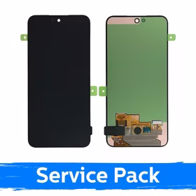 LCD ekranas suderinamas su Samsung A356 A35 5G juodas (Service Pack) (NF versija)