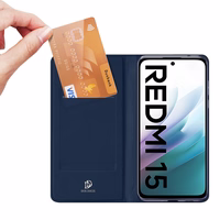 Dėklas Dux Ducis Skin Pro Xiaomi Redmi 15 4G/Redmi 15 5G tamsiai mėlynas