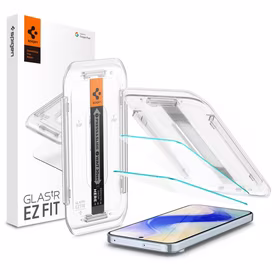 Spigen Glas.tR EZ Fit grūdintas stiklas su aplikatoriumi Google Pixel 9 Pro XL (2 vnt.)