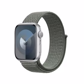 Crong Nylon - sporto Band Apple Watch 44/45/46/49 mm (Military žalias)