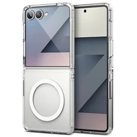 Ringke Fusion magnetinis MagSafe dėklas Samsung Galaxy Z Flip 7 - skaidrus