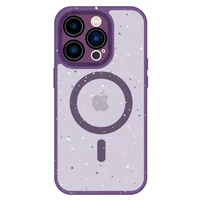 Tel Protect Magnetinis Splash Matinis dėklas telefonui iPhone 15 Plus violetinis