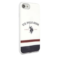 US Polo USHCI8PCSTRB iPhone 7/8/SE 2020 / SE 2022 balta Trispalvė kolekcija