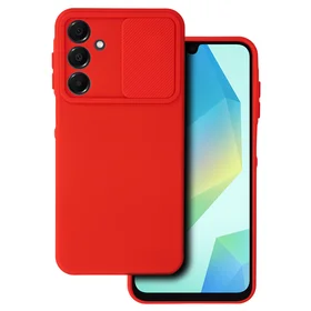 Camshield Minkštas dėklas telefonui Samsung Galaxy A16 4G/5G raudonas