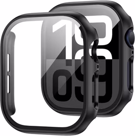 Tech-Protect Defense360 grūdinto stiklo dėklas Apple Watch 10 (46mm) - juodas