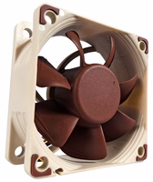 Noctua NF-A6X25 FLX Kompiuterio aušinimo sistema Kompiuterio korpusui Ventiliatorius 6 cm Ruda
