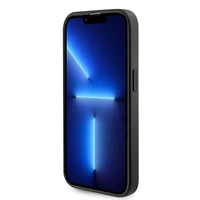 Guess GUHMP15LPSAHMCK iPhone 15 Pro 6.1" juodas/juodas kietas dėklas Saffiano MagSafe