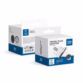 Įkrovimo adapteris Blue Star (Type E) 16A baltas