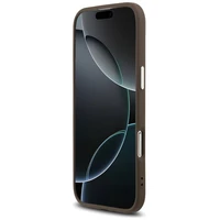 Guess 4G Triangle Logo Magnetinis dėklas telefonui iPhone Air - rudas