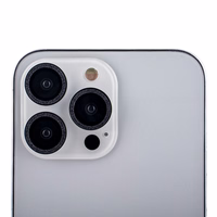 Akinių su lęšiais rinkinys iPhone 12 6,1" juodi blizgučiai (2 vnt.)