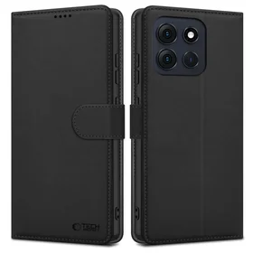 Tech-Protect Wallet dėklas Motorola Moto G56 5G - juodas