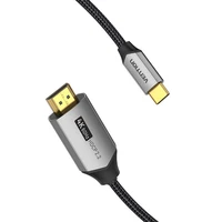 USB-C į HDMI 2.0 kabelis Vention CRBBH, 2 m, 4K 60Hz (juodas)