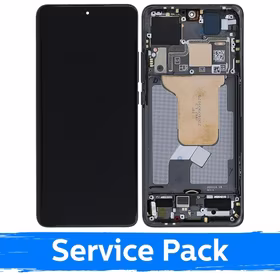 Ekranas skirtas Xiaomi 12 (12S / 12X) su rėmeliu / Gray / (Service Pack)