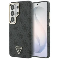 Guess case 4G Triangle Logo MagSafe for Samsung Galaxy S26 Ultra black