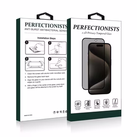 LCD apsauginis stikliukas 2.5D Privacy Perfectionists Apple iPhone 16e juodas
