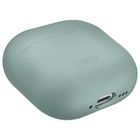 Uniq Lino silikoninis dėklas AirPods 4 - žalias