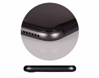 Grūdintas stiklas pilno klijavimo 5D IPHONE XR (6,1") juodas