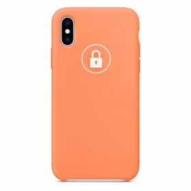 Dėklas "Silicone Case" skirtas iPhone XR / Papaya / su įpakavimu