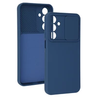 Camshield Minkštas dėklas telefonui Samsung Galaxy A16 4G/5G tamsiai mėlynas