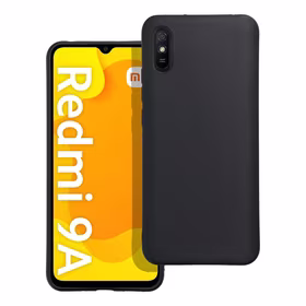 Dėklas telefonui XIAOMI Redmi 9A / 9AT matinis - juodas