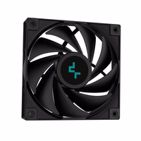 DeepCool LS720S Zero Dark Procesorius Universalusis skystinis aušintuvas 12 cm Juoda 1 vnt