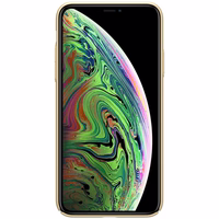Nillkin Super Frosted Shield - dėklas Apple iPhone 11 Pro Max z wycięciem na logo (Golden)