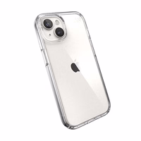Speck Presidio Perfect-Clear - dėklas iPhone 17e / 16e / 15 / 14 / 13 (Clear)