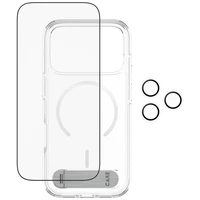 CARE by PanzerGlass funkcionalus rinkinys 3in1 dėklas + stiklas + lęšio apsauga iPhone 17 Pro