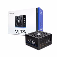 Chieftec Vita Netzteil 850W 80+Bronze - PC-/Server Netzteil - 14,17 min maitinimo blokas 20+4 pin ATX PS/2 Juoda