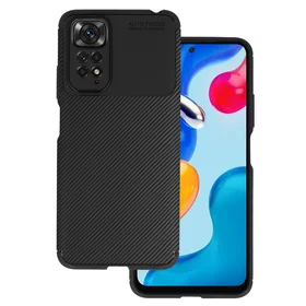 Tel Protect Carbon Elite dėklas telefonui Xiaomi Redmi Note 11/Note 11S juodas
