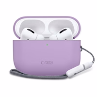 Tech-Protect silikoninis dėklas AirPods Pro 3 violetinis