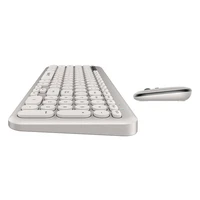Havit KB254GCM belaidis 2-in-1 žaidimų rinkinys klaviatūra + pelė (pilka) (QWERTY)