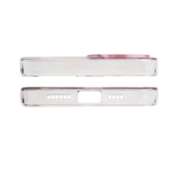 Marmurinis dėklas telefonui iPhone 12 Pro Max gelinis dangtelis marmurinis rožinis