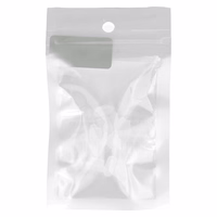 Silikoninis dulkių kamštelis Lightning baltas - 10 vnt.