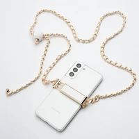 Grandinė / Virvė su laikikliu GLAMOUR tinka visiems modeliams 80mm maks. plotis BALTA