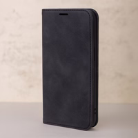 Smart Suede case for Xiaomi Redmi Note 15 Pro Plus 5G (EU) juodas