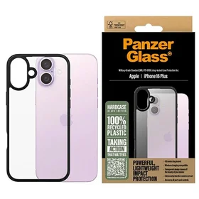 PanzerGlass kietasis dėklas iPhone 16 Plus 6.7" juodas 1297