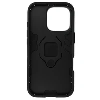 Ring Armor dėklas telefonui iPhone 16 Pro juodas