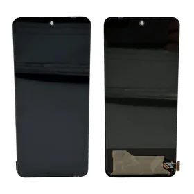 Ekranas Xiaomi Redmi Note 12/Note 12 4G/Note 12 5G/Poco X5 5G su lietimui jautriu stikliuku juodas OLED