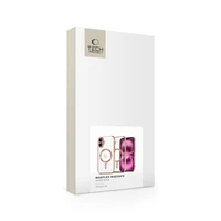 Tech-Protect MagFlex Magnetinis dėklas telefonui iPhone 16 - Skaidrus / Rožinis